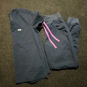 Size XS Figs scrub set